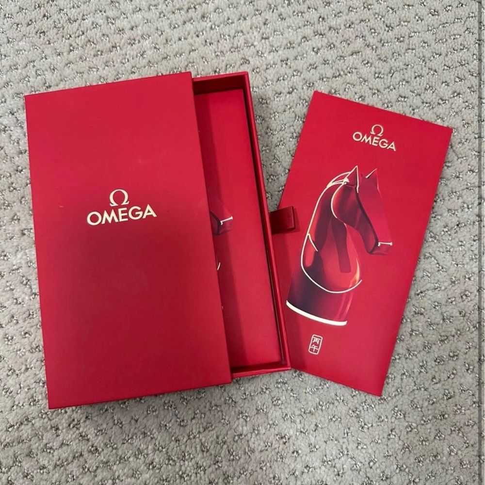 Omega Red Envelope Set Chinese new year of horse